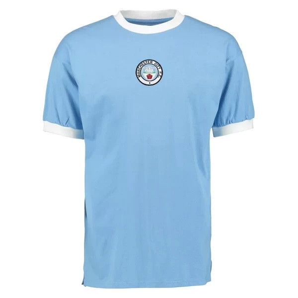 Tailandia Camiseta Manchester City 1ª Retro 1972 Azul